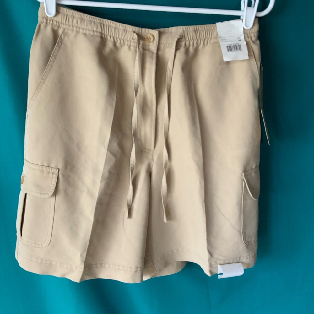 Directives High Waist Tan Women's Lyocell Breathable Shorts